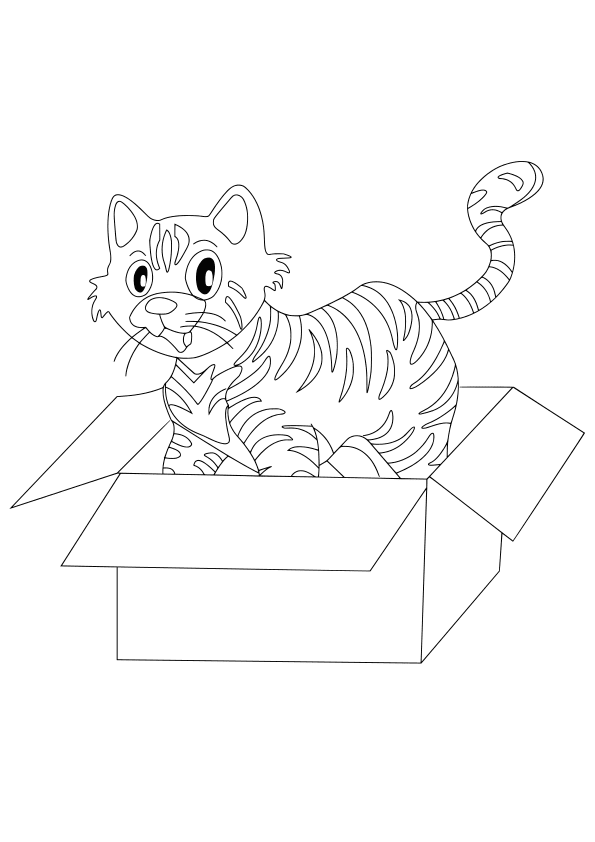 cat-misu33-3 free coloring pages for kids