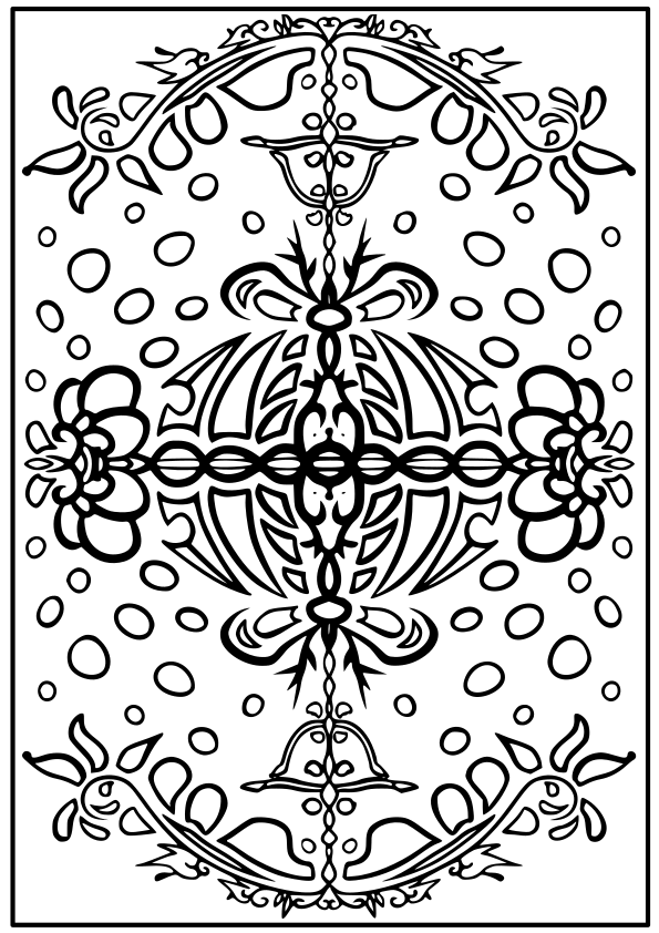 Flower37 free coloring pages for kids
