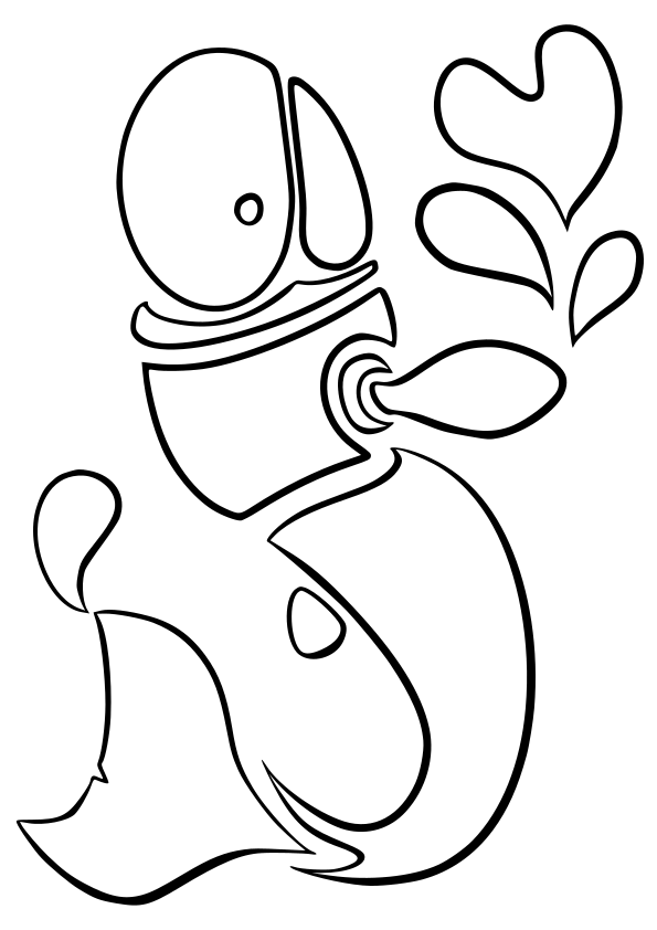Dolphin free coloring pages for kids