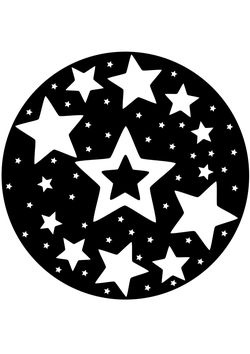 のマンダラ1-1の塗り絵です