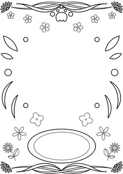 Letter Pattern1 free coloring pages for kids