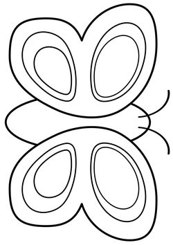 Butterfly 2 free coloring pages for kids