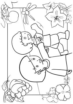 Autum free coloring pages for kids