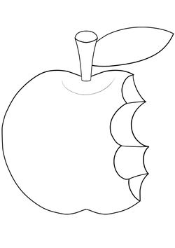 Apple2 free coloring pages for kids