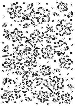 Flower39 free coloring pages for kids