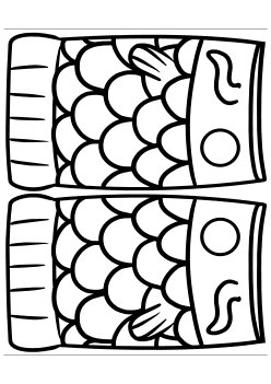 Koinobori6 free coloring pages for kids