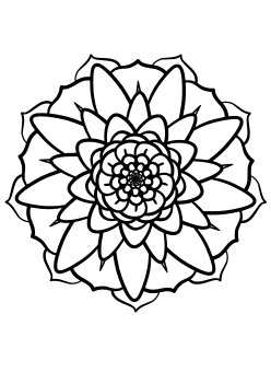Mandala27 free coloring pages for kids
