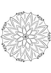 Flower mandala 36 coloring pages for kindergarten and preschool kids activity free