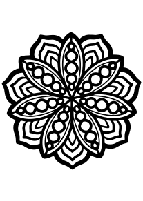 Mandala46 free coloring pages for kids