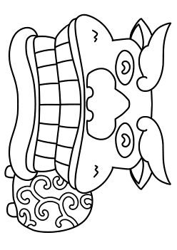 Shishimai free coloring pages for kids