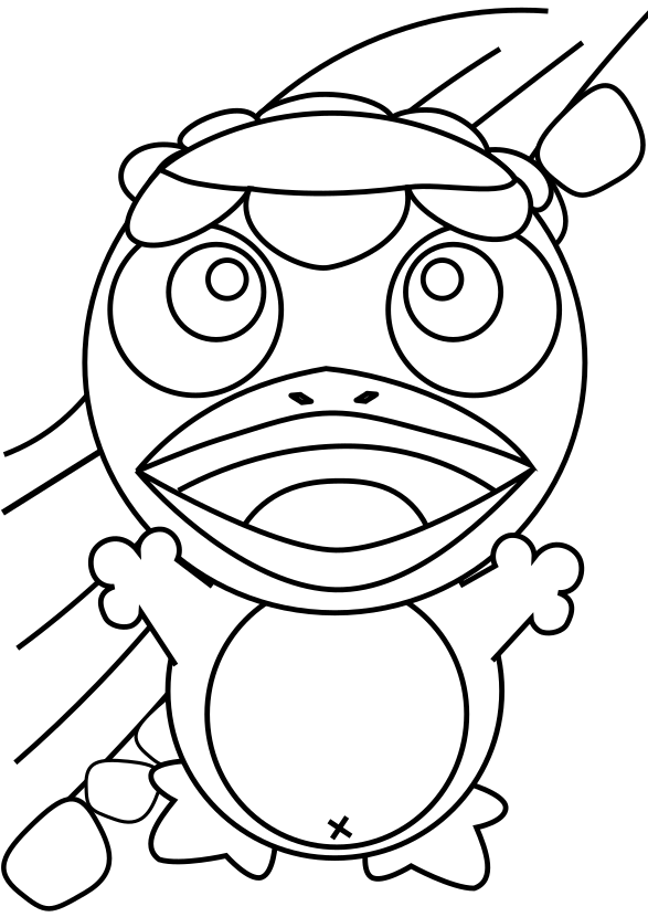 Kappa free coloring pages for kids