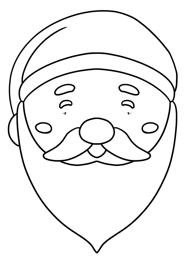 Santaclause9 free coloring pages for kids