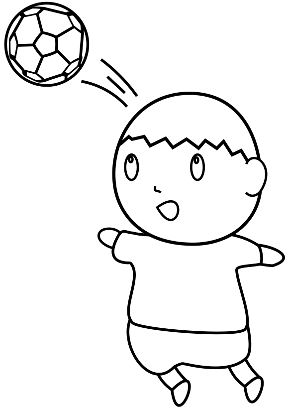 Football 2 free coloring pages for kids