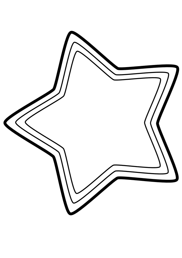 Star11 free coloring pages for kids