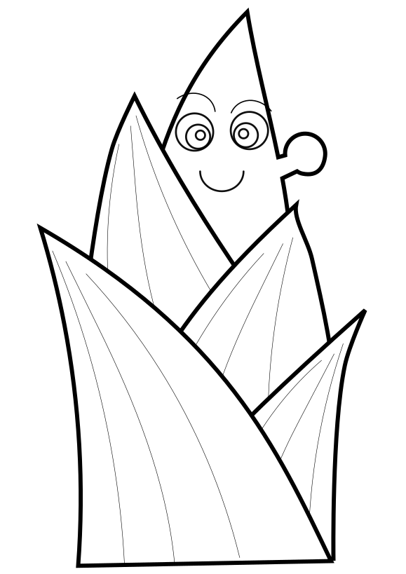 bamboo shoots free coloring pages for kids