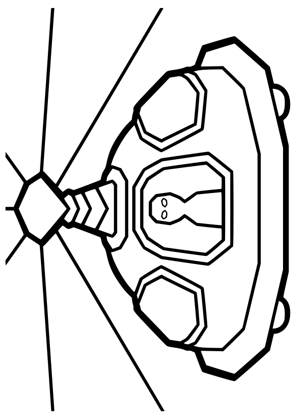 UFO2 free coloring pages for kids